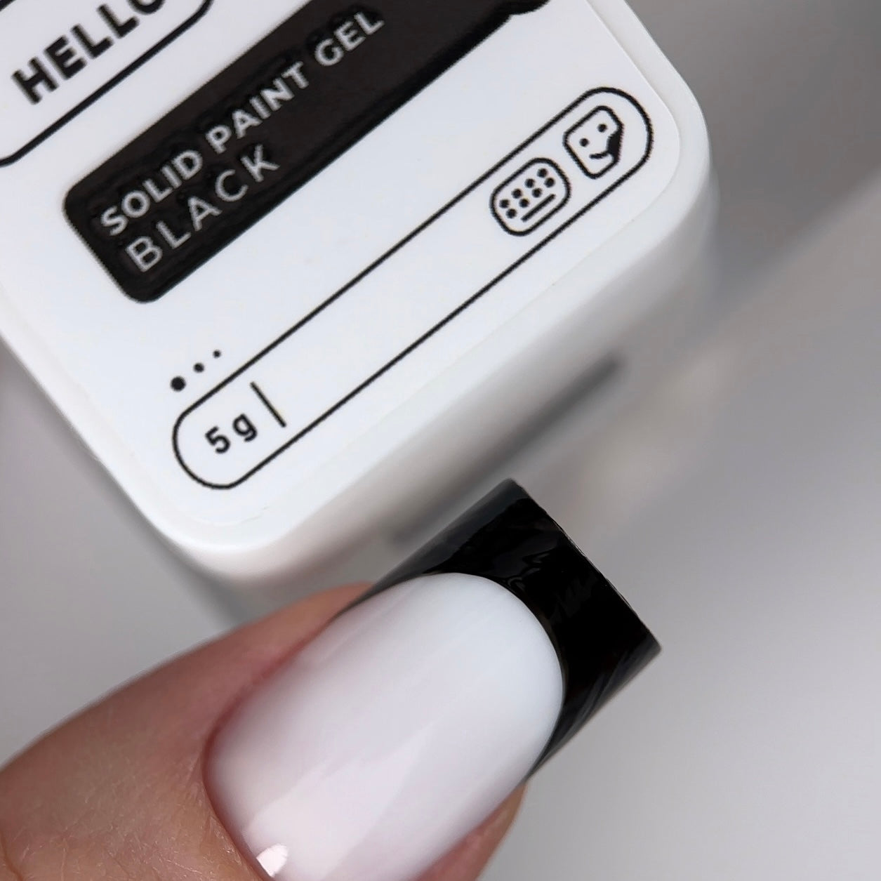 HEYLOVE - Solid Paint Gel - BLACK