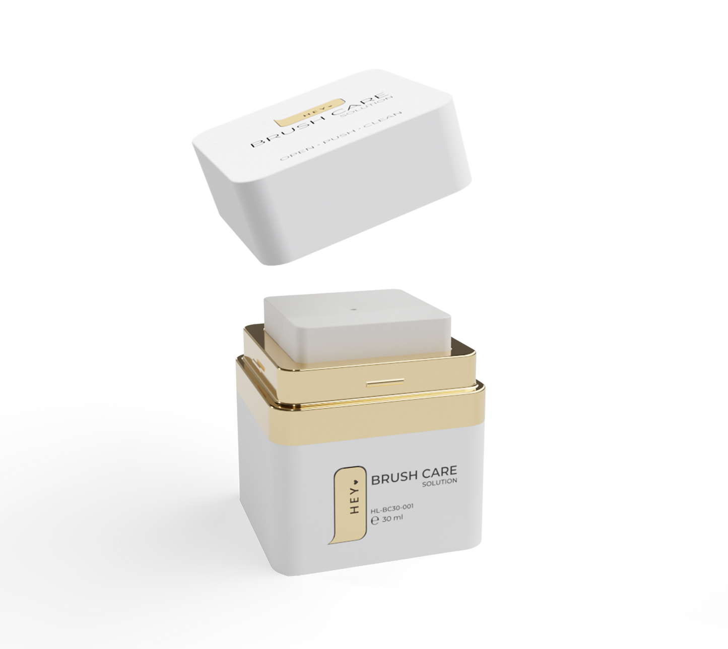 HEYLOVE - Brush Care Solution (ecsetmosó)
