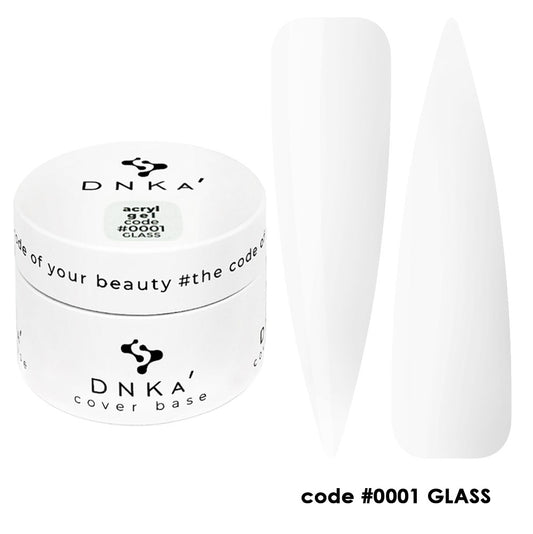 DNKa' Akril gél  30 ml #0001 Glass