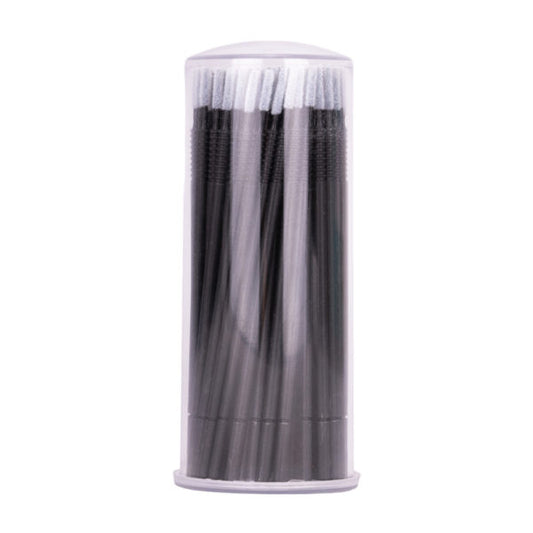 Microbrush pálca – fekete, 100 db/csomag
