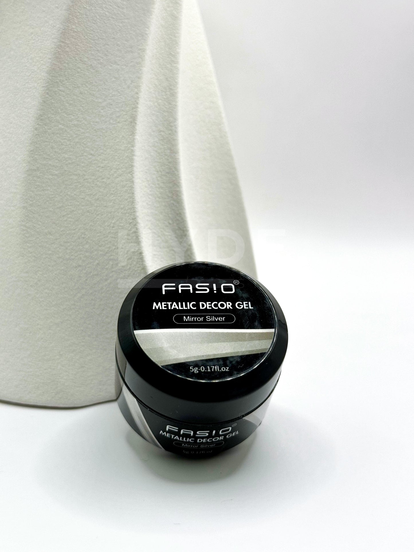 Fasio Metallic Dekor gél - Mirror silver 5 g