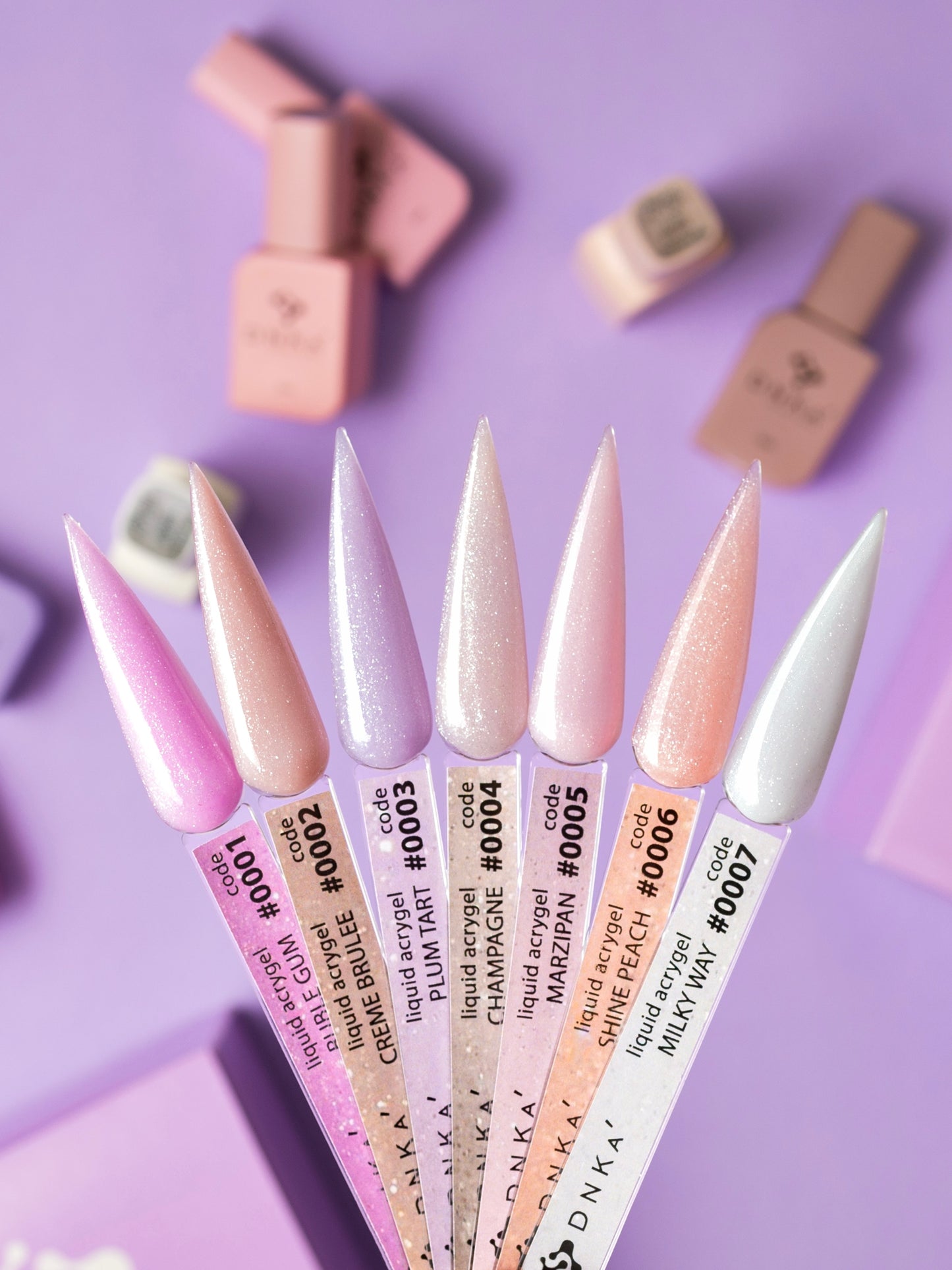 DNKa' LIQUID ACRYGEL, 12 ml #0007 Milky Way