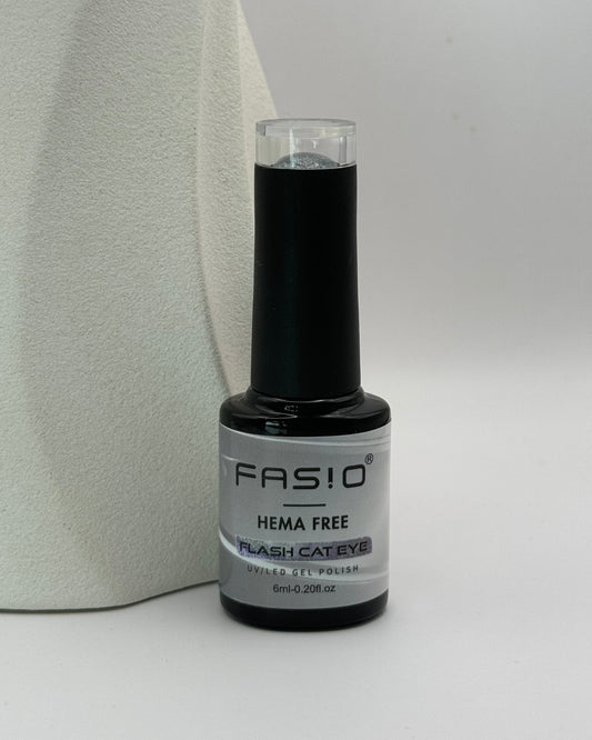 Fasio - Hema Free - Flash Cat Eye Polish Gel - 6 ml #001