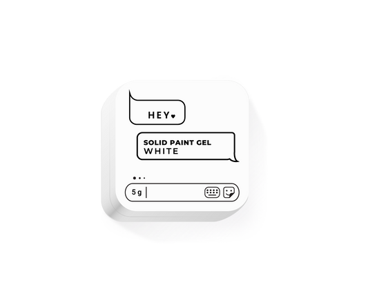 HEYLOVE - Solid Paint Gel - WHITE